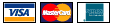 We accept Visa, Mastercard and American Express
