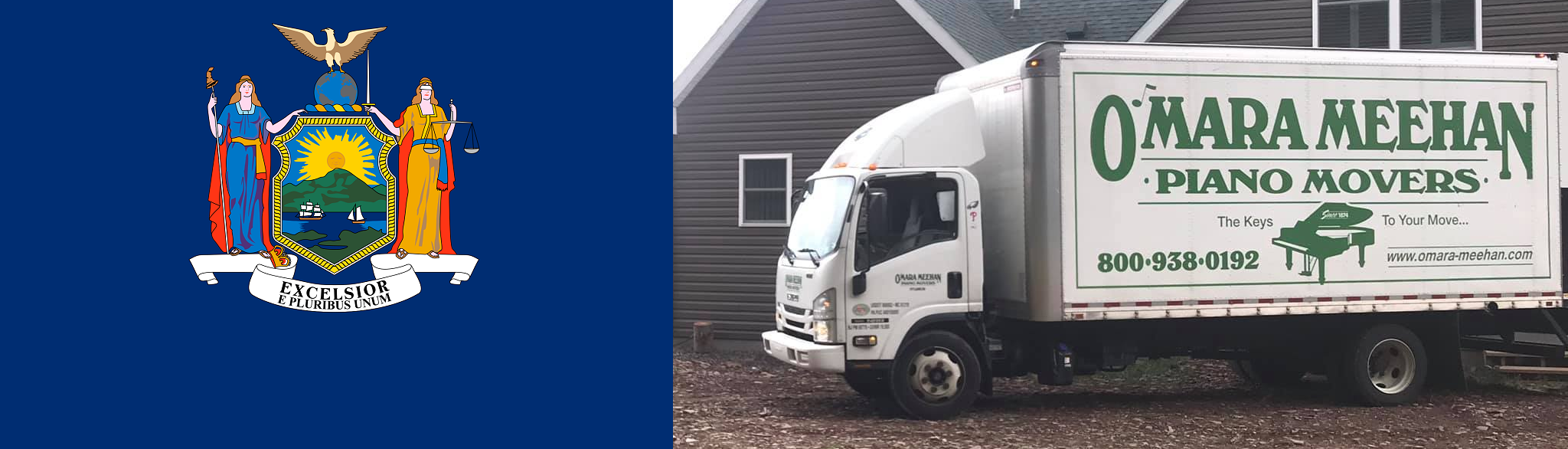 Piano delivery by O'Mara Meehan Truck